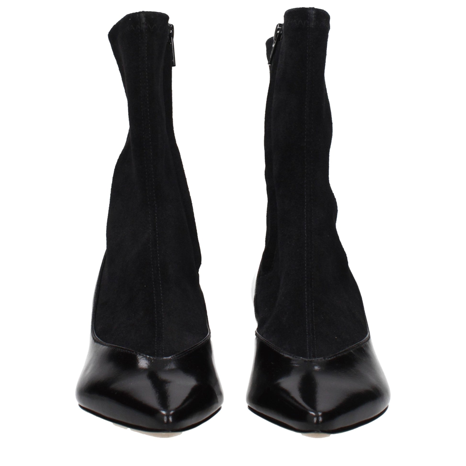 Jacquemus Black Leather Ankle Boots Jacquemus