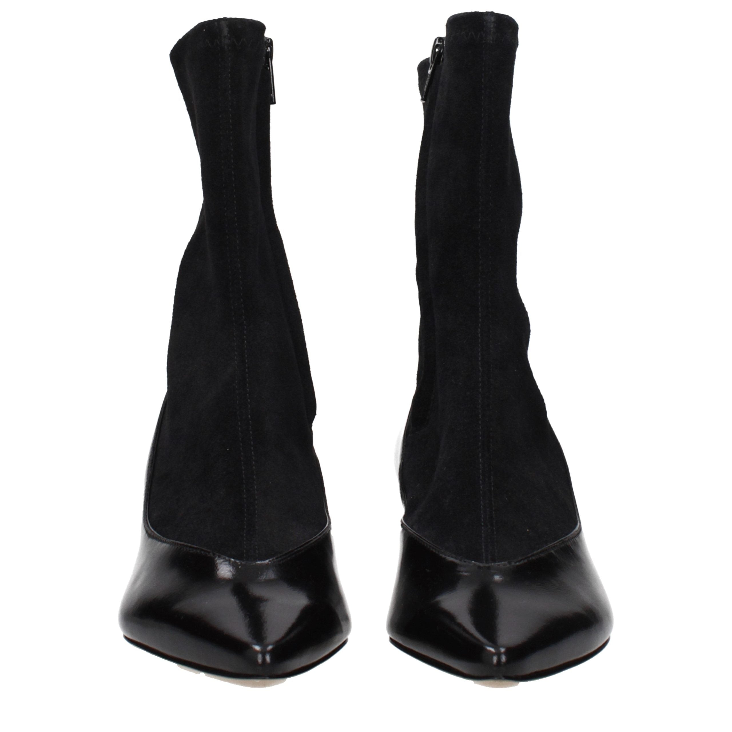 Jacquemus Black Leather Ankle Boots Jacquemus