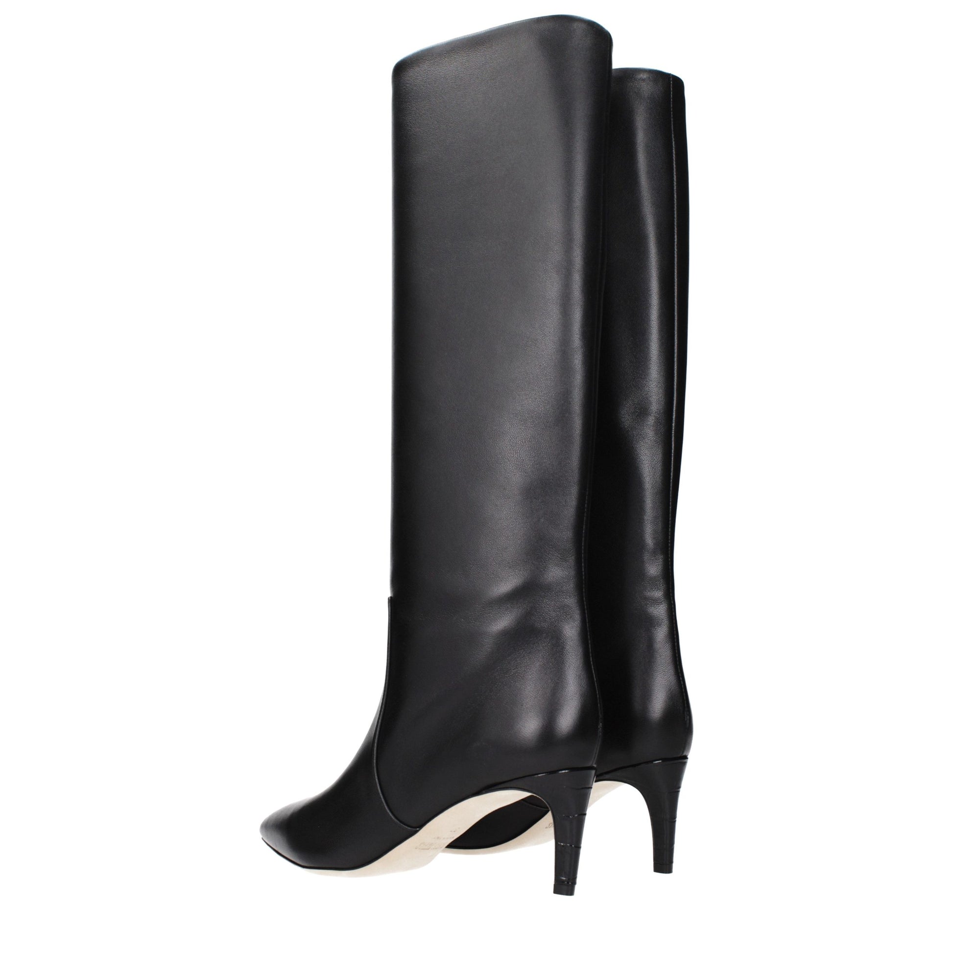 Paris Texas Black Leather Ankle Boots Paris Texas