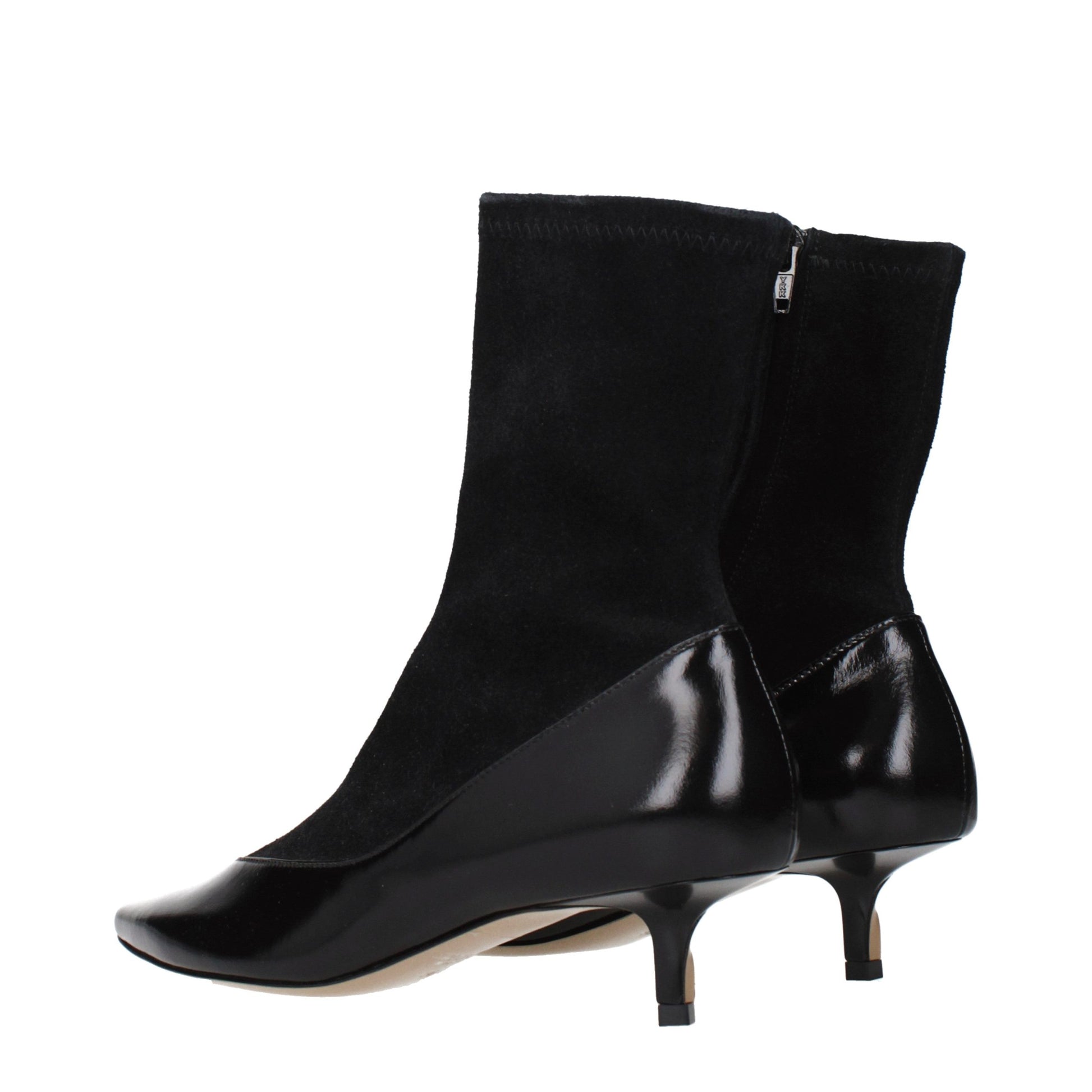 Jacquemus Black Leather Ankle Boots Jacquemus