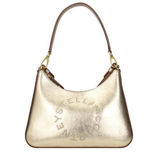 Stella McCartney Gold Leather Shoulder Bag Stella McCartney
