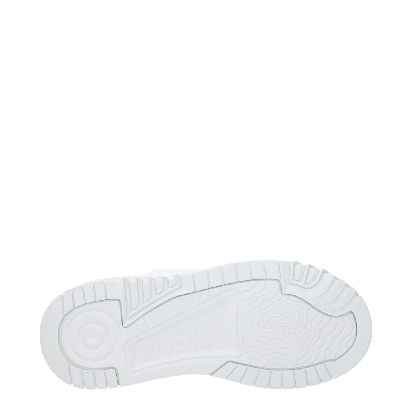 Versace White Leather Sneakers