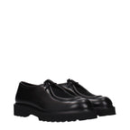 Max Mara Black Leather Oxfords And Derbies