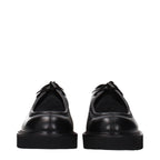 Max Mara Black Leather Oxfords And Derbies