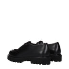 Max Mara Black Leather Oxfords And Derbies