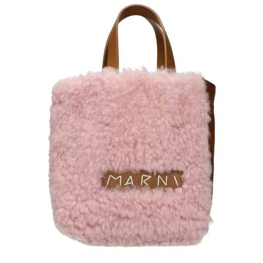 Marni Pink Leather Handbag Marni