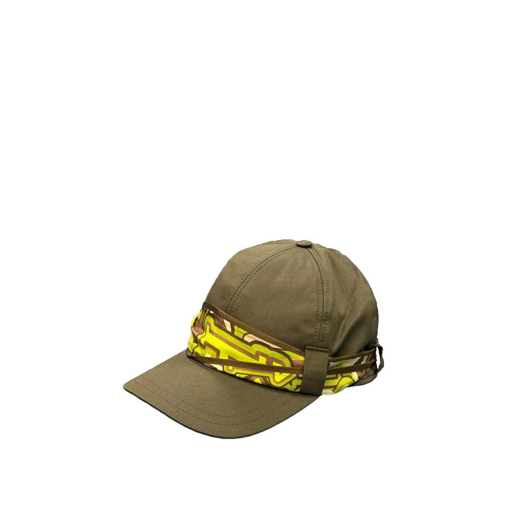 Herno Bicolor Cotton Cap Baseball Hat