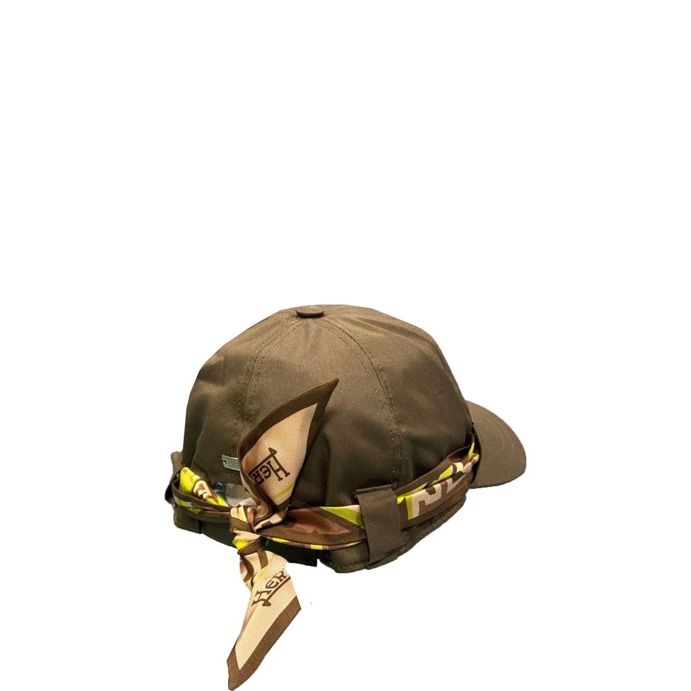Herno Bicolor Cotton Cap Baseball Hat