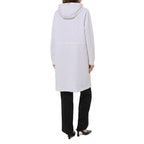 Herno White Cotton Coat Herno