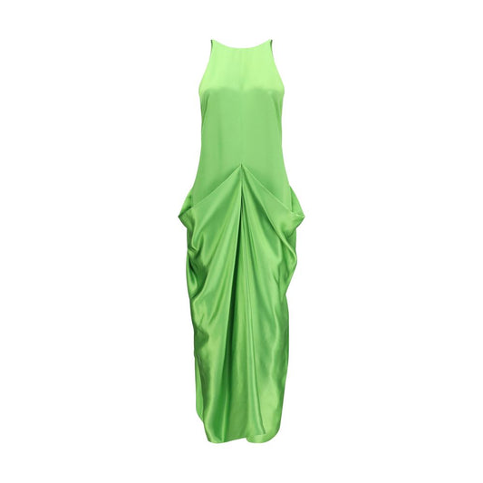 Khaite Bicolor Copper Casual Dress