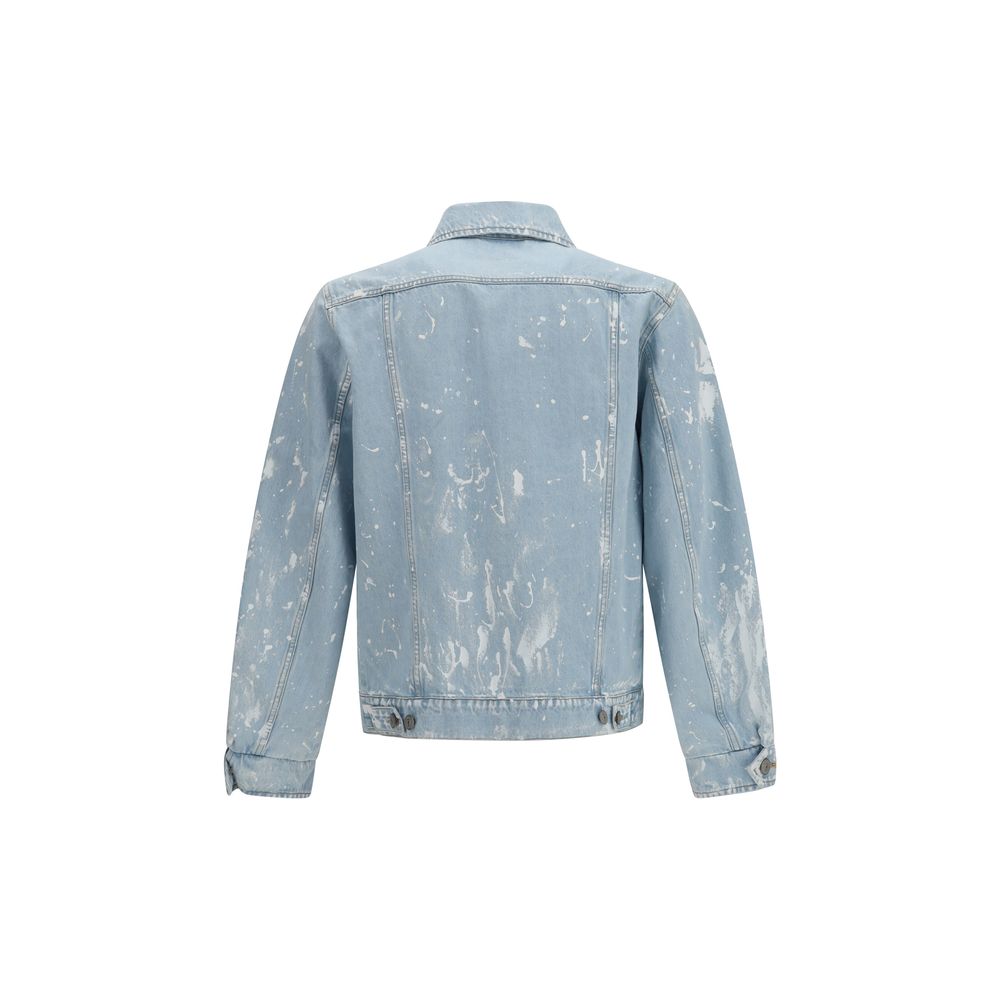 MM6 Blue Cotton Denim Jacket MM6