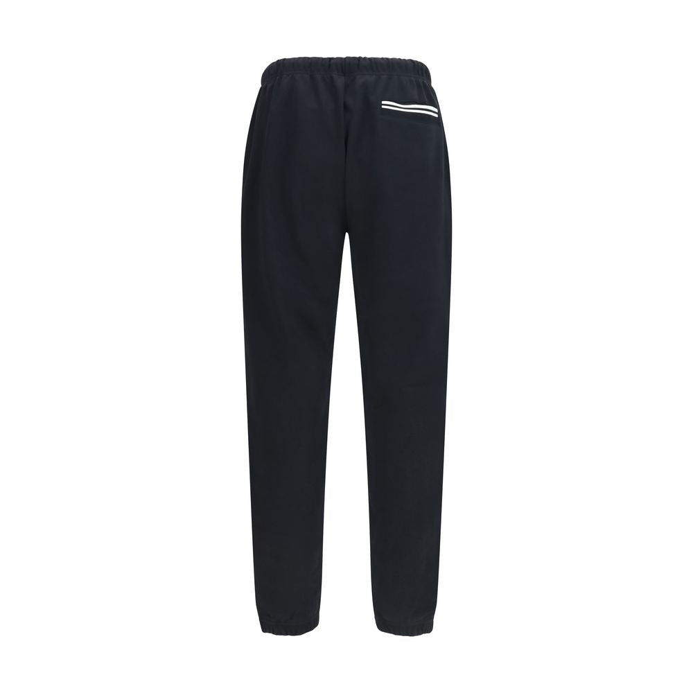 Fred Perry Black Cotton Joggers Workout Pants