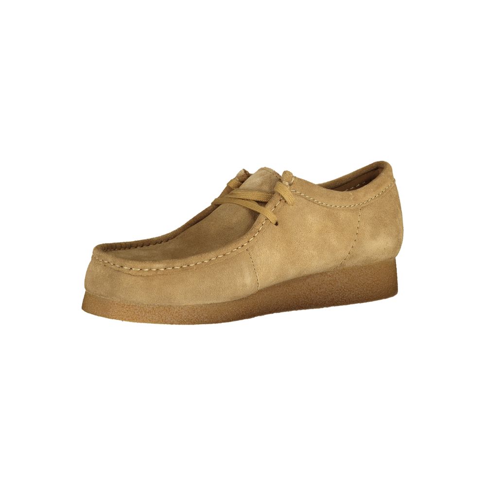 Clarks Beige Suede Mens Sneaker Clarks