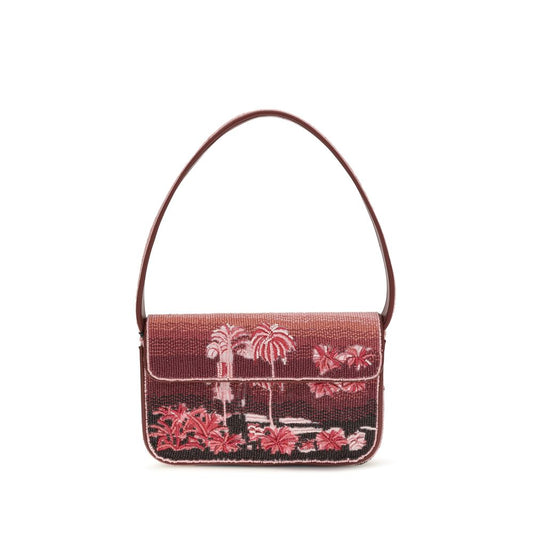 Staud Multicolor Glass Shoulder Bag Staud