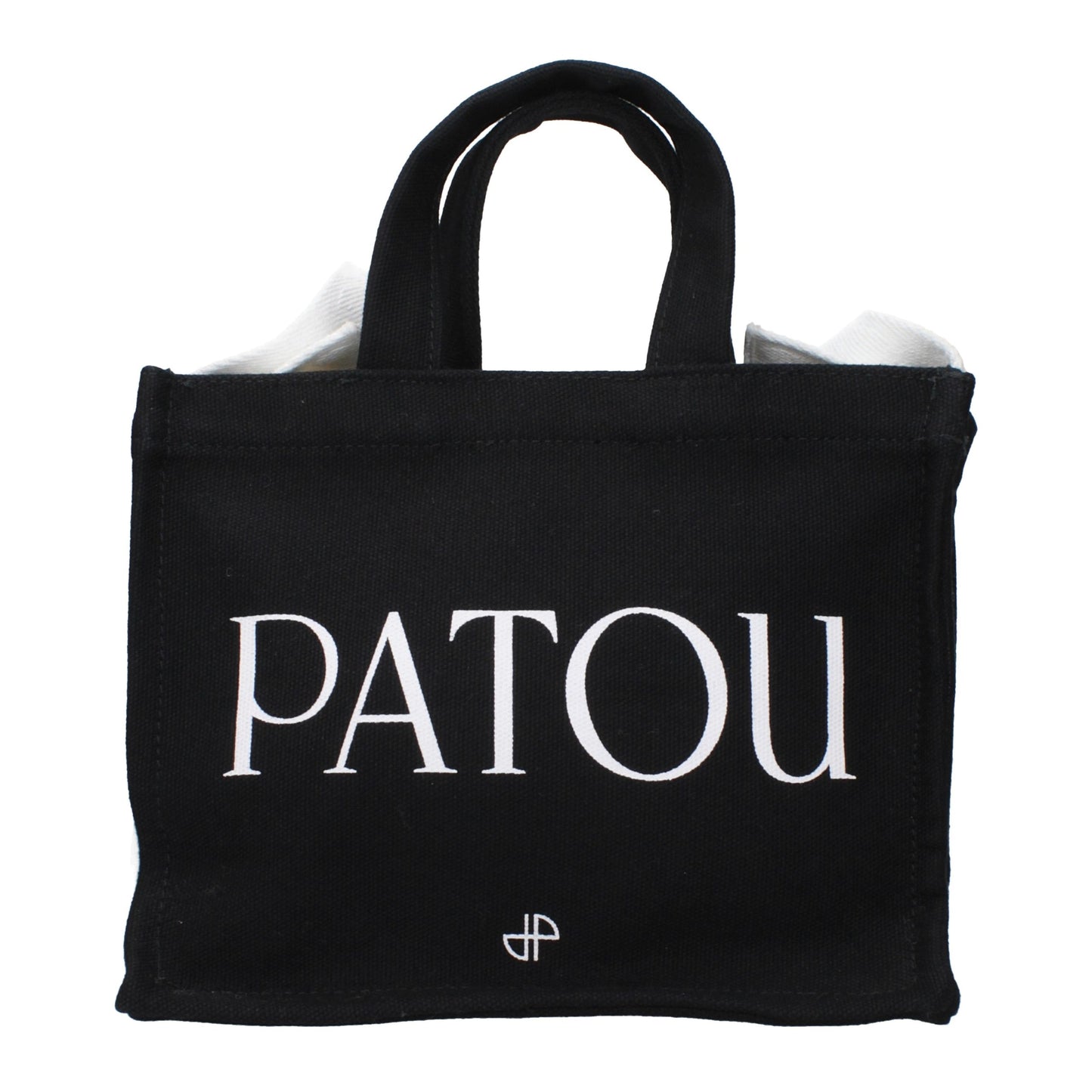 Patou Black Cotton Handbag Patou