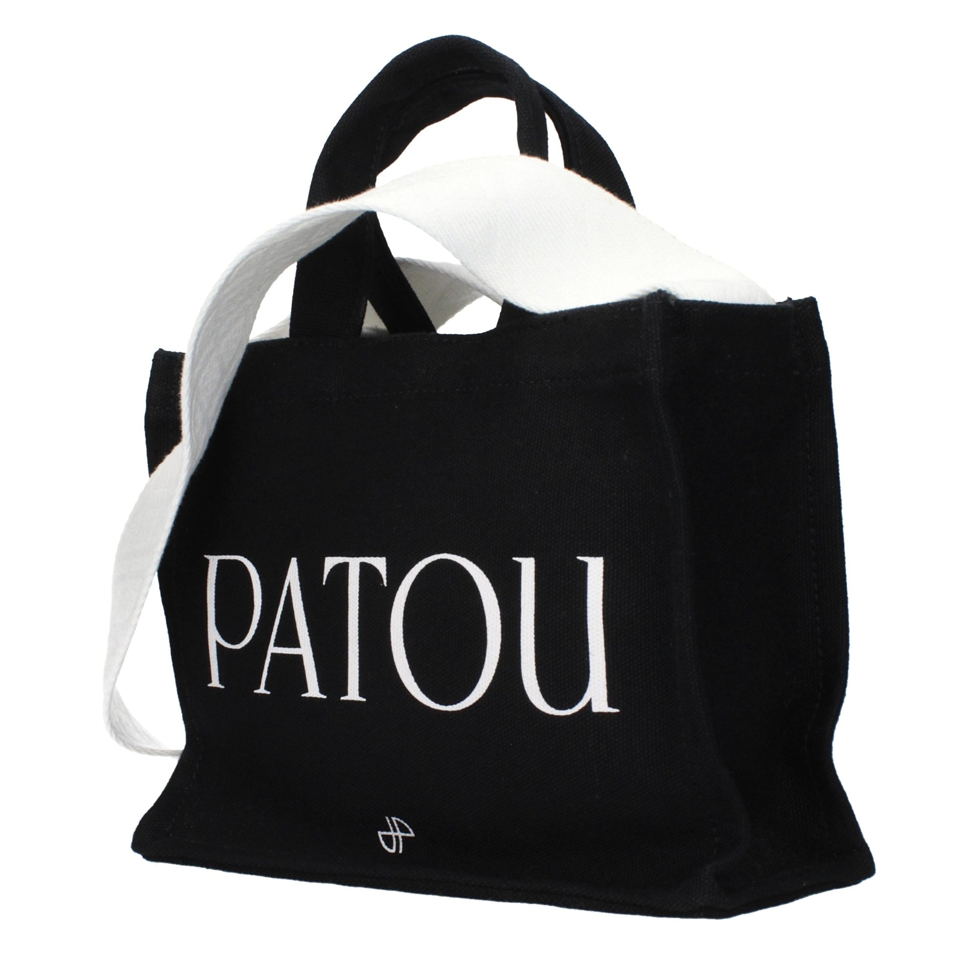 Patou Black Cotton Handbag Patou