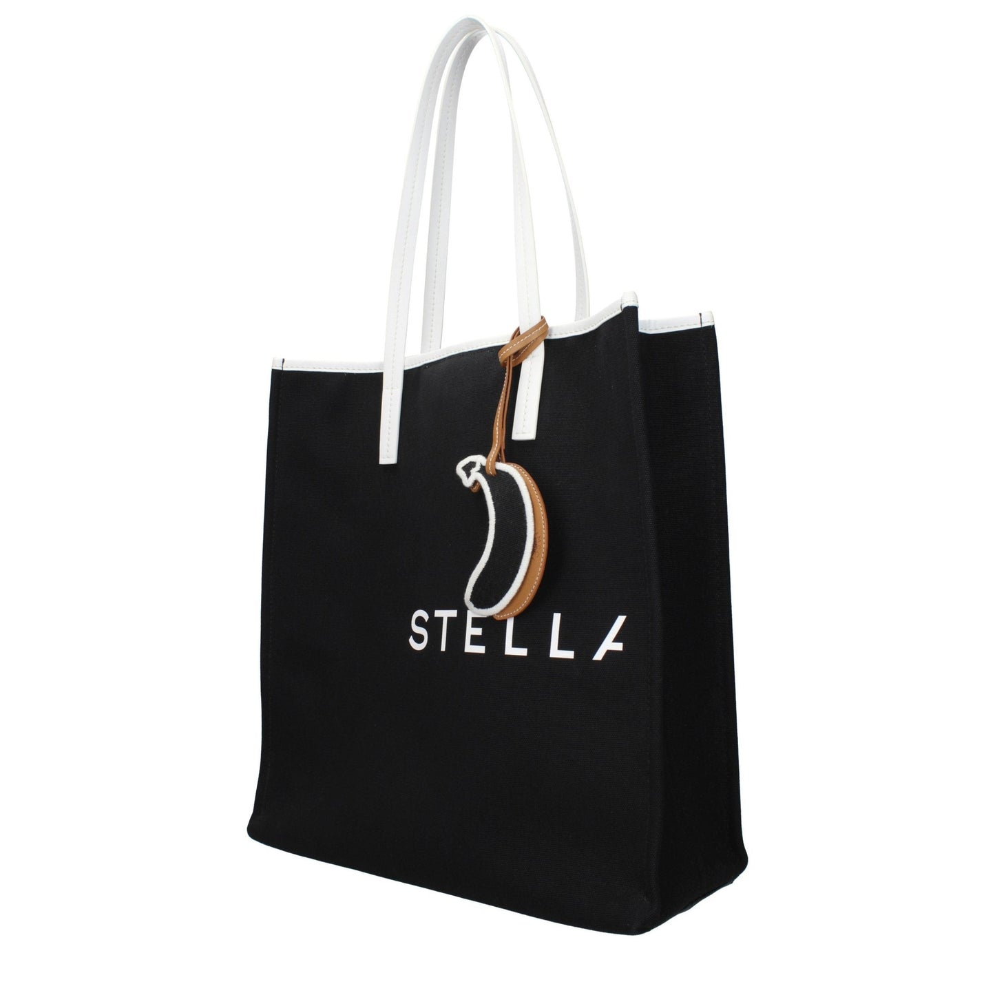 Stella McCartney Black Fabric Shoulder Bag