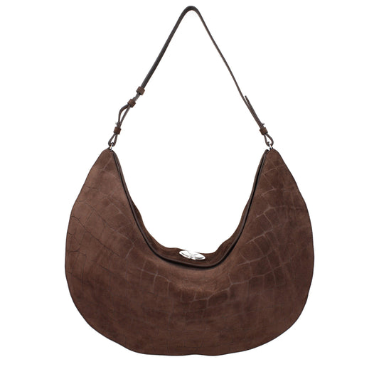 Jacquemus Brown Leather Shoulder Bag Jacquemus