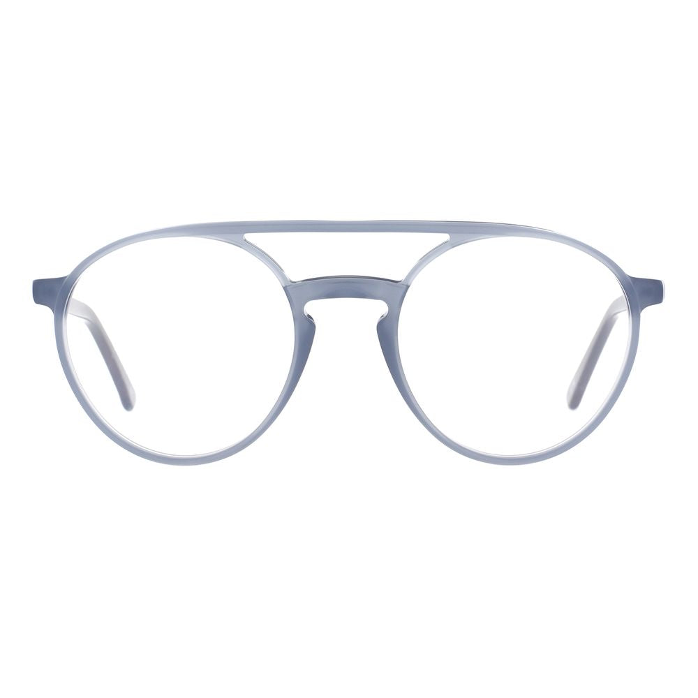 Andy Wolf gray acetate glasses frames with clear lenses, stylish and lightweight eyewear for a modern look.