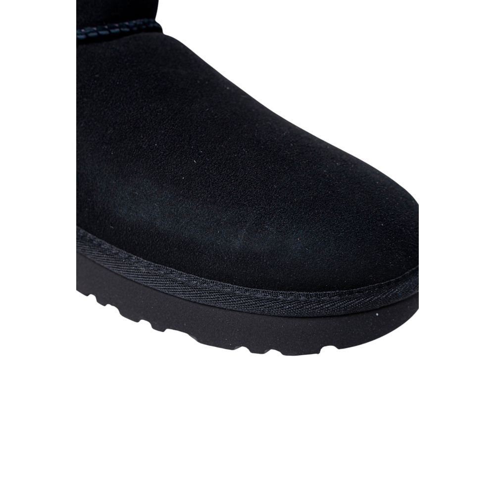 UGG Black Suede Leather Ankle Boots UGG