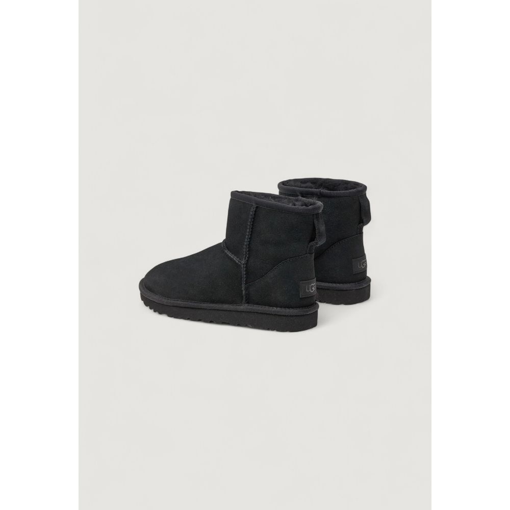 UGG Black Suede Leather Ankle Boots UGG