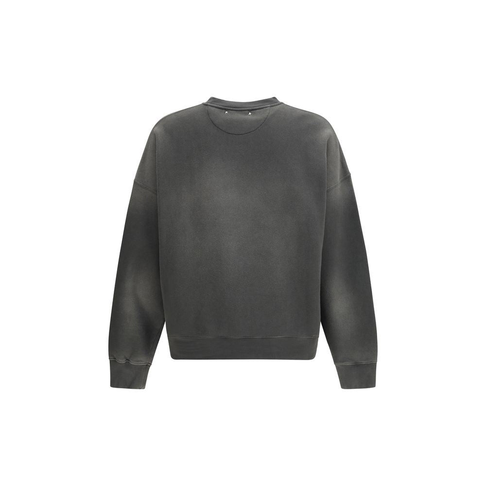 Golden Goose Gray Cotton Sweatshirt Golden Goose