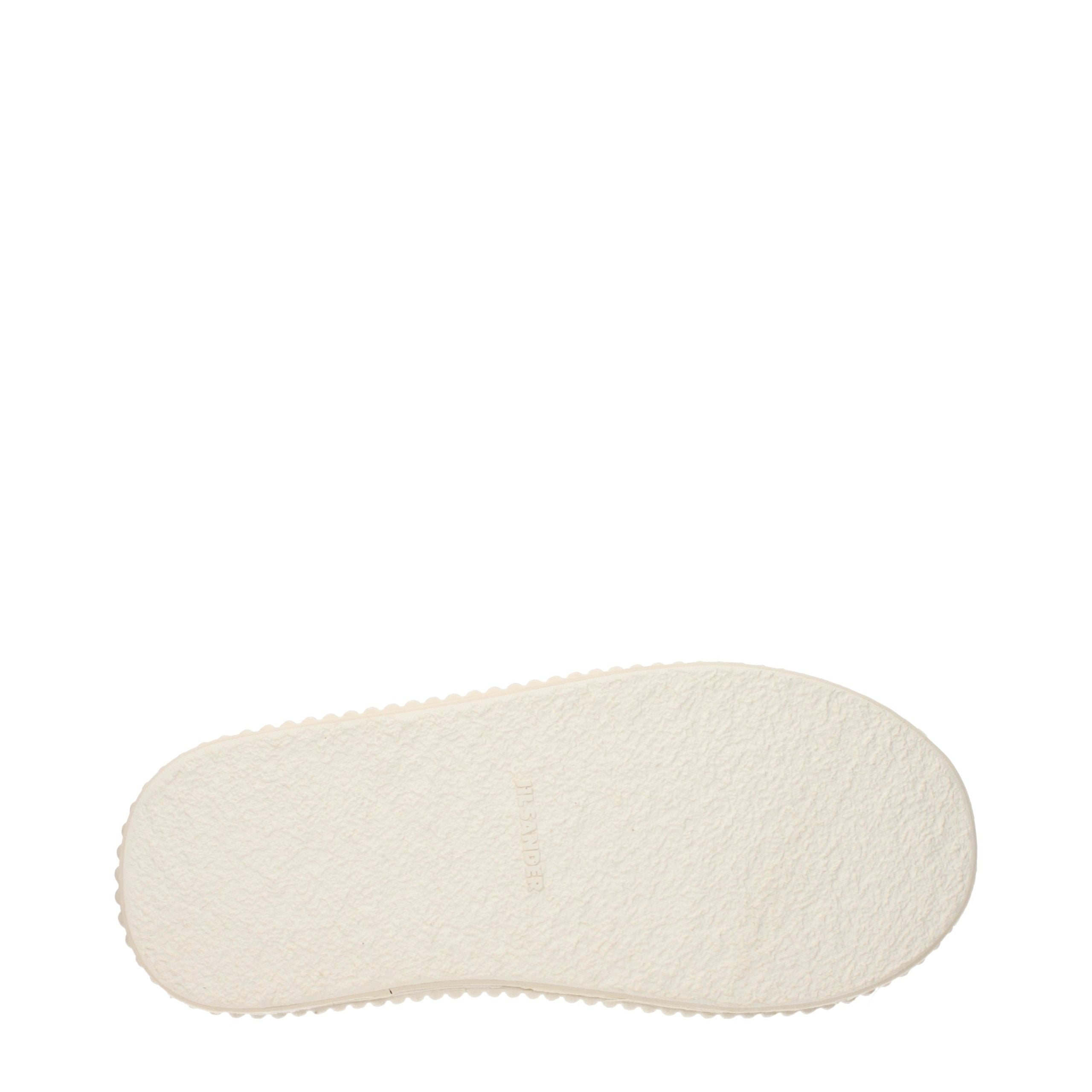 Jil Sander White Leather Platform Sneakers Jil Sander