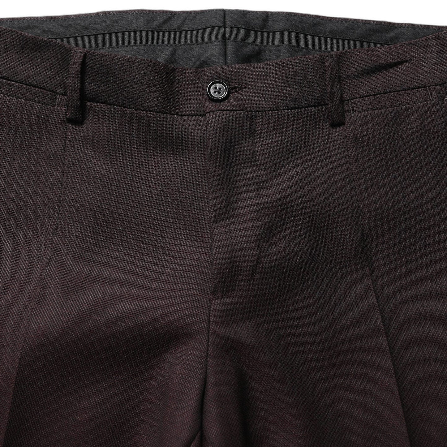 Dolce & Gabbana Brown Straight Leg Dress Silk Trousers Pants