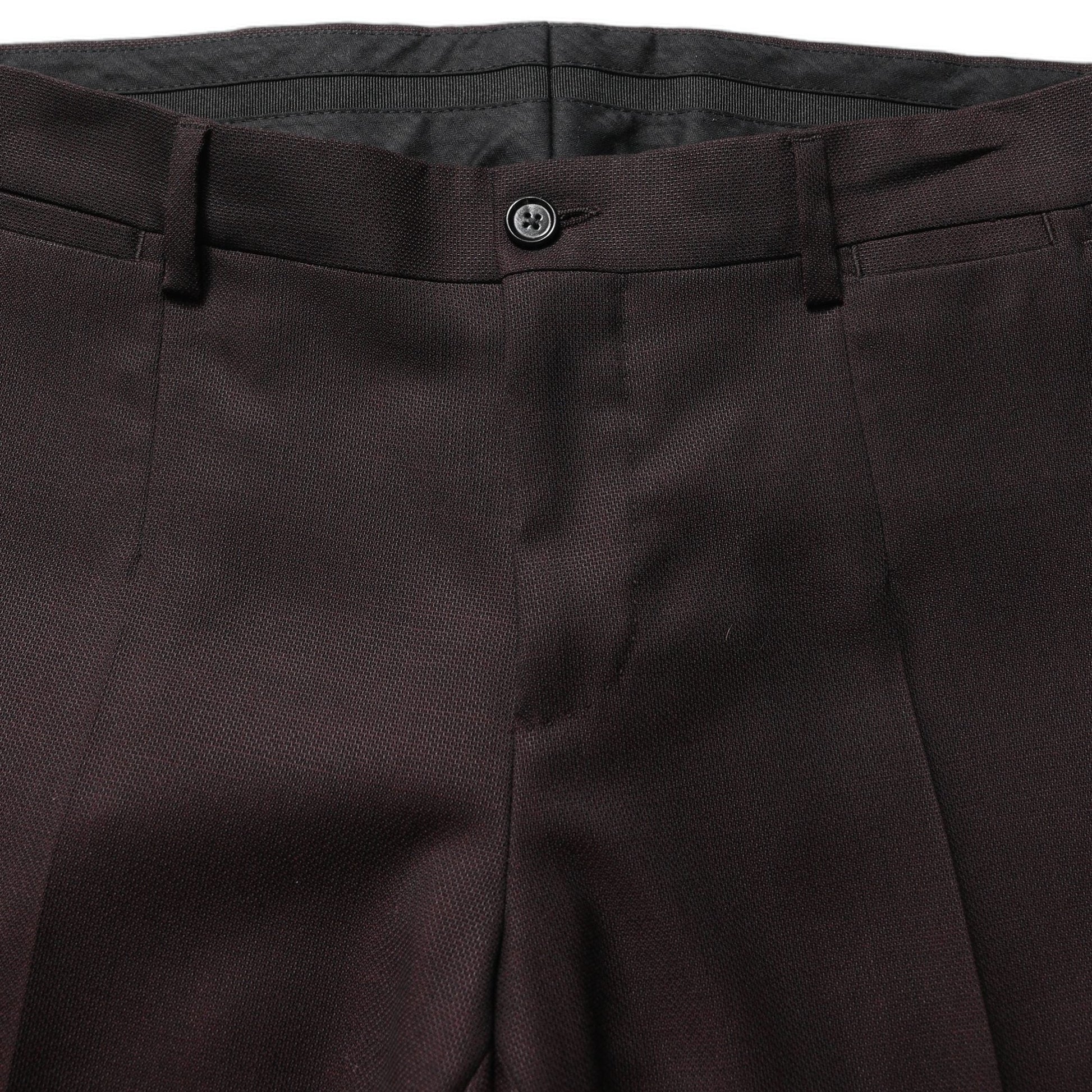 Dolce & Gabbana Brown Straight Leg Dress Silk Trousers Pants