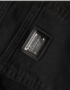 Dolce & Gabbana Black Skinny Cotton High Waist Denim Jeans