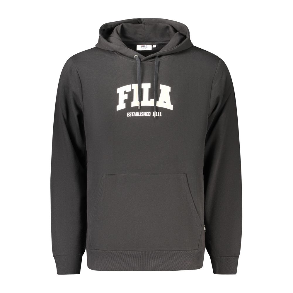 Fila Rosso Cotton Men's T-Shirt featuring a classic crew neck and bold logo print on soft white fabric.