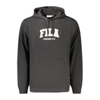 Fila Rosso Cotton Men's T-Shirt featuring a classic crew neck and bold logo print on soft white fabric.