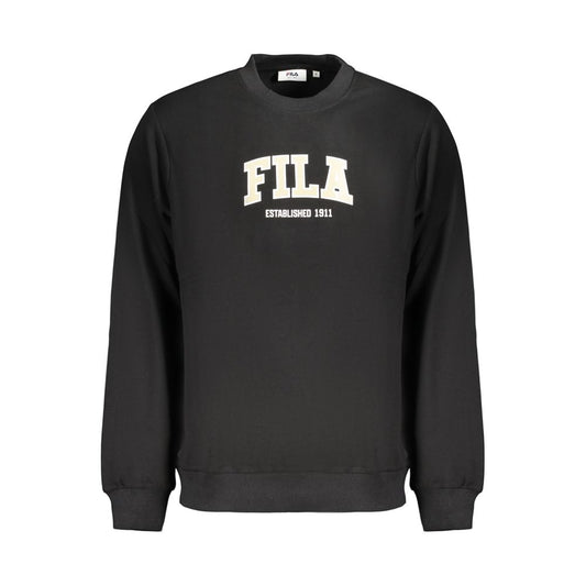 Fila Black Cotton Men's Sweatshirt Fila