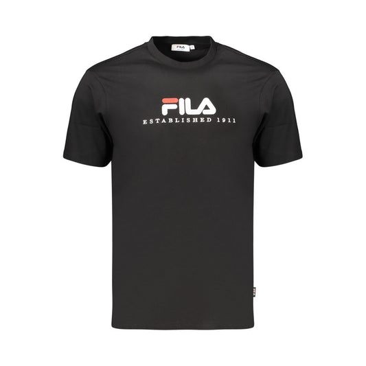 Fila Black Cotton Men's T-Shirt Fila