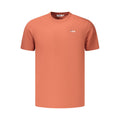 Fila Rosso cotton men's T-shirt, white with red logo, comfortable fit, short sleeves, casual athletic style.
