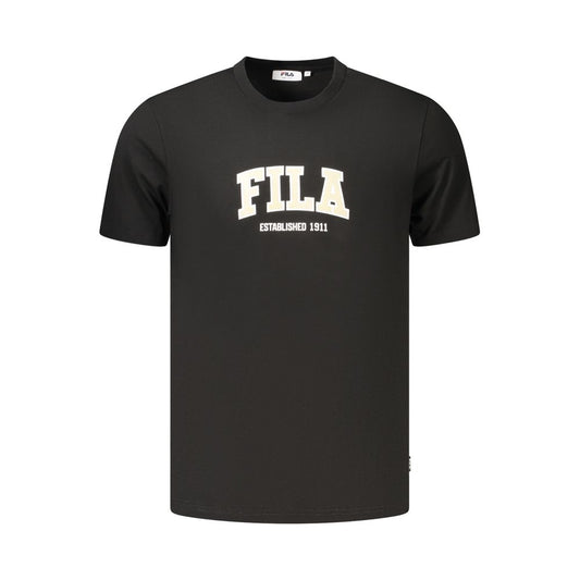 Fila Black Cotton Men's T-Shirt Fila
