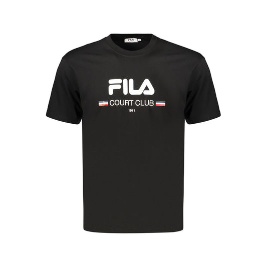 Fila Black Cotton Men's T-Shirt Fila