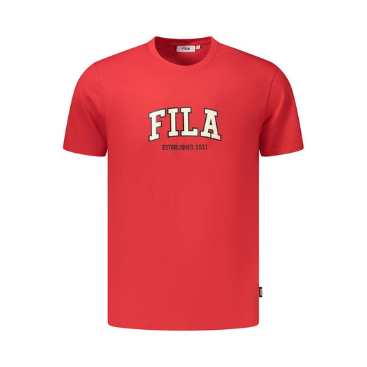 Fila Rosso Cotton Mens Tshirt Fila