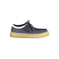 Clarks Blue Fabric Men's Shoe Clarks
