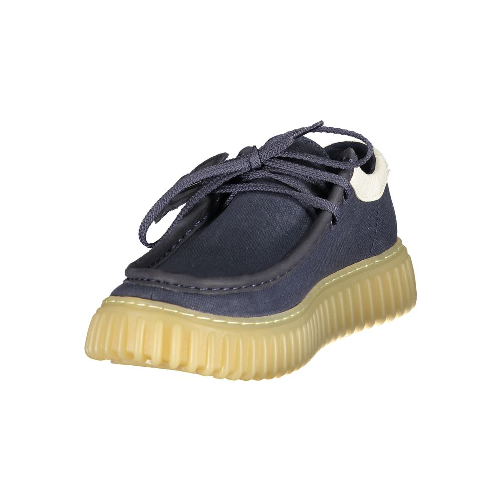 Clarks Blue Fabric Men's Shoe Clarks