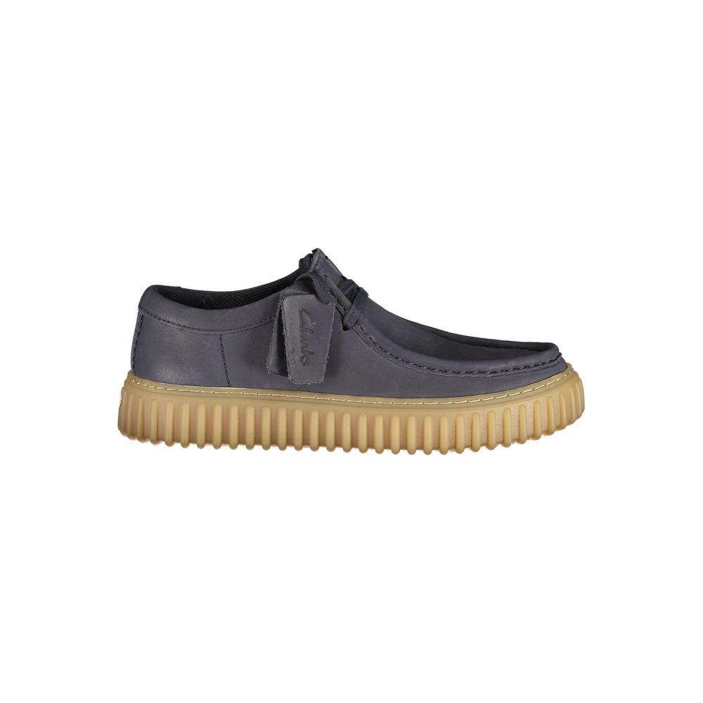 Clarks Blue Leather Men's Classic Shoe Clarks