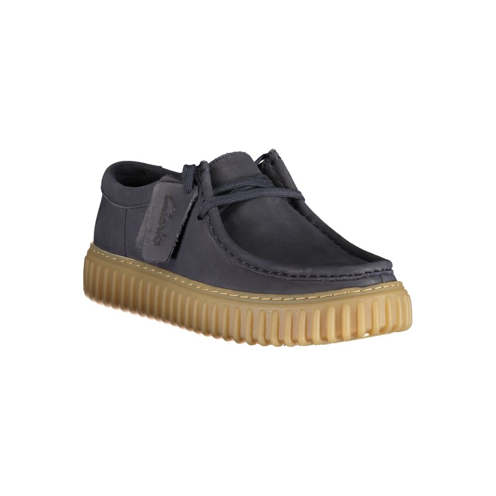 Clarks Blue Leather Men's Classic Shoe Clarks