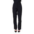 Blugirl Dark Blue High Waist Straight Dress Formal Trouser Pants