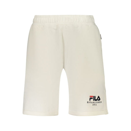 Fila White Cotton Men's Pant Fila