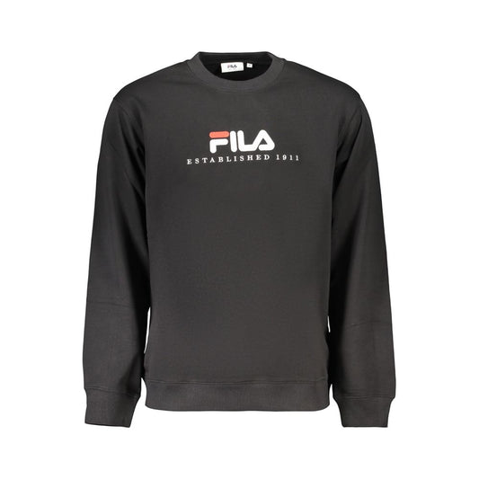 Fila Black Cotton Men's Sweatshirt Fila