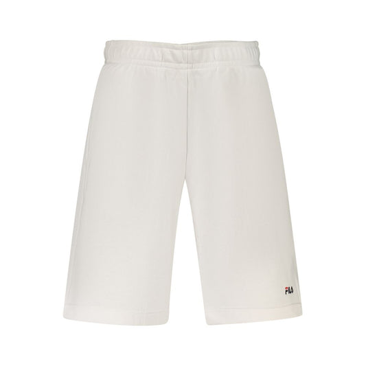 Fila White Cotton Men's Sweatpant Fila