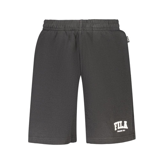 Fila Black Cotton Men's Pants Fila