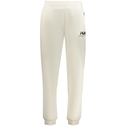 Fila White Cotton Men's Trousers Fila
