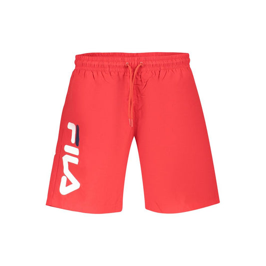 Fila Rosso Poliestere Uomo Swim Shorts Fila