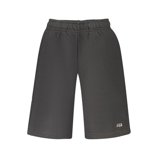 Fila Black Cotton Men's Pants Fila